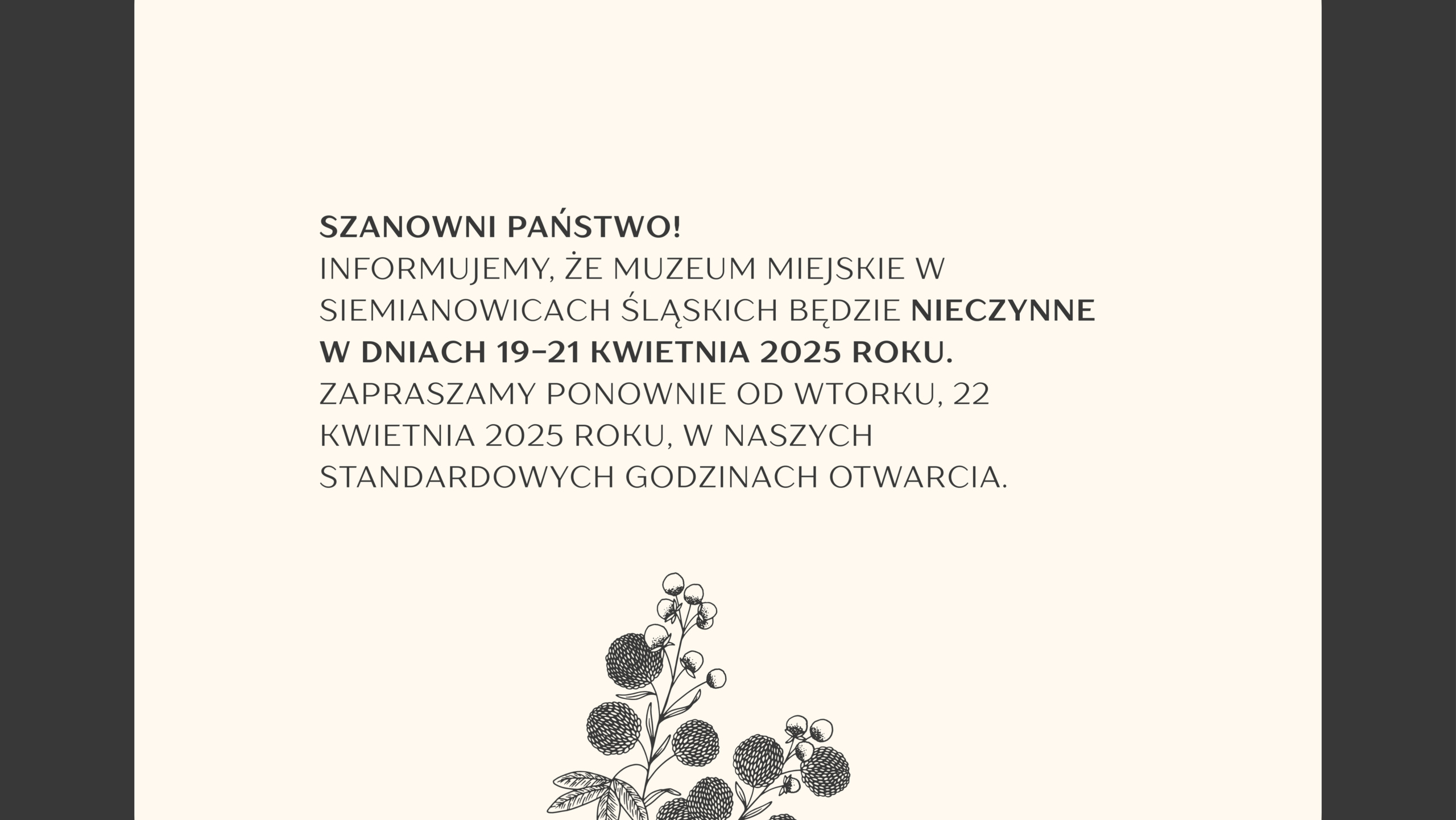 Informacja święta 2